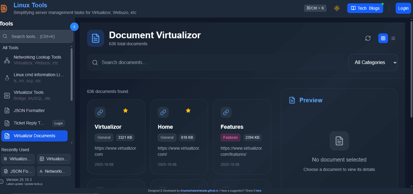Linux Tools