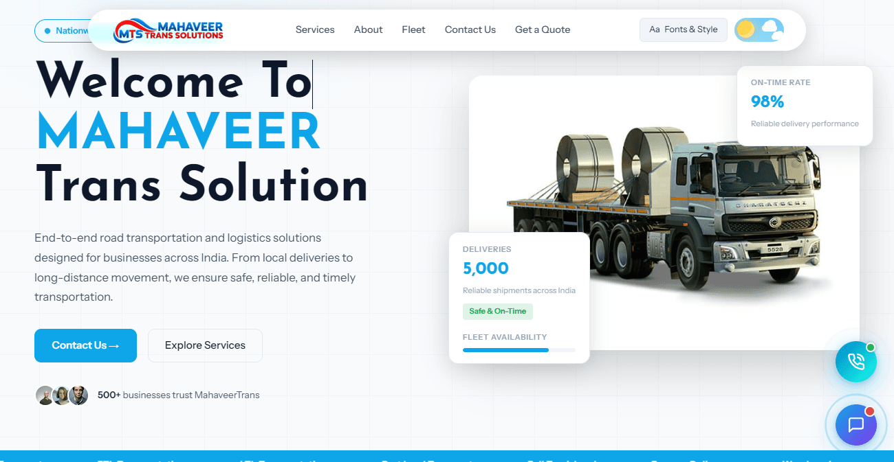 Mahaveer Trans Solution
