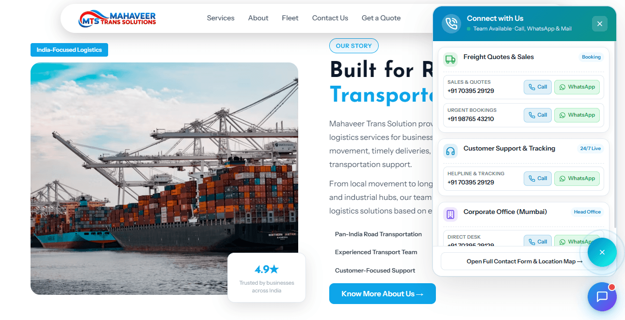 Mahaveer Trans Solution